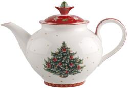 Villeroy&Boch Villeroy&Boch, Karácsonyi Mintás Teáskancsó - 1, 5 l, Piros/Fehér/Zöld