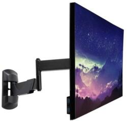 Lindy 40714 asztali TV konzol 66 cm (26") Fali Fekete (40714)