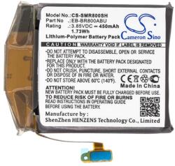 Cameron Sino Samsung Watch 46mm CAMERON SINO Li-Polymer akku 3.85V/450mAh, Samsung EB-BR800ABU kompatibilis, FEKETE (CS-SMR800SH)