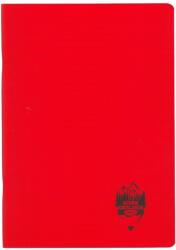 DACO Caiet studentesc A4 60 file DACO, coperta plastic, dictando, 70 g/m, Rosu (CT461DR/ROSU)