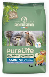 Flatazor Pro-Nutrition PureLife Cat Sterilized Sardine 8kg - dogshop