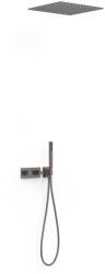 TRES B-System set de duș ascuns cu termostat cu duș de ploaie grafit 30725206GR (30725206GR)
