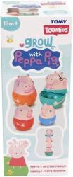 TOMY Jucărie de baie Tomy Toomies - Peppa's Nesting Family (E73526)