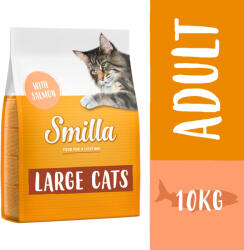 Smilla 10kg Smilla Adult XXL-krokett lazac száraz macskatáp