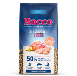 Rocco 2x10kg Rocco Classic Adult sertés & lazac száraz kutyatáp