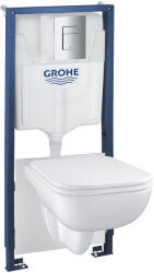 GROHE Solido Alpin fehér 5in1 WC szett, 1, 13 méteres telepítési magasság 2cs (Gr-39817000)