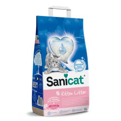 Sanicat 5 l Sanicat Kitten nem csomósodó macskaalom
