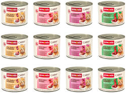 Animonda 12x200g animonda Carny Adult szárnyas- & marhaválogatás nedves macskatáp