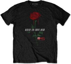 Guns N' Roses Used to Love Her Rose Rövid ujjú póló Black 2XL (GNRTS54MB05)