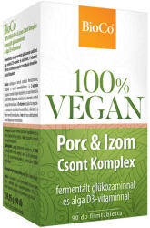 BioCo 100% Vegan Porc-Izom Csont Komplex filmtabletta - 90x ( Kiszerelés: 90x )