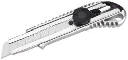 Extol 955000 tapétavágó kés, 18mm alumínium fémház, tripla vágóéllel, csavaros rögzítővel (955000)
