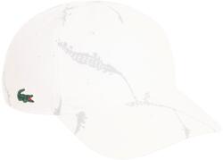 Lacoste Reflective Print Tennis Cap White Baseballsapka