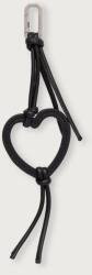 AllSaints breloc din piele HEART 9BY2-AKUZRN_99X (W228XF)