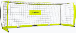 OneTeam Flex négyzet alakú focikapu 300 x 100 cm zöld