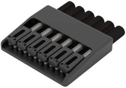 Hipshot 6 String headless guitar fixed Black Мост за китара (4H600B-B)