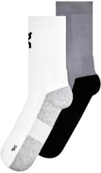 On Șosete Trail Sock High 2P Frost/Rock EUR 43-46