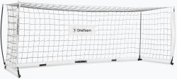 OneTeam Flex négyzet alakú focikapu 300 x 100 cm fehér