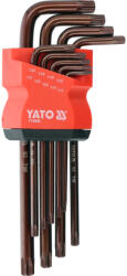 TOYA YT-05680 Hosszú torxkulcs készlet T10 - T50 9 részes (YT-05680)