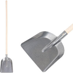 Strend Pro Lopată, Strend Pro Garden S504-1. WH, gri, 150 cm, 28, 6 x 26, 5 cm, cap din oțel, mâner din lemn, dreaptă Lopata