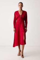 Zadig&Voltaire rochie asimetrică din mătase ROUNA 9BY2-SUDZ9F_33X (WWDR02638)