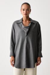 MAX&Co. Max&Co. rochie tip cămașă cu lână VENTO 9BY2-SUDYTE_90X (2626226053200)