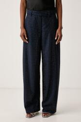 Pinko pantaloni regular pentru femei cu vâscoză 9BY2-SPDZ6O_59X (107667.A3M0)