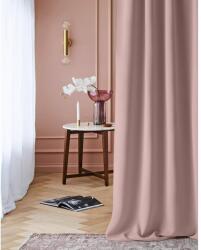 Room99 Laurel Sötétítő Függöny Ráncolószalaggal, 140x260 cm, Púderrózsaszín, Sínes Rendszerhez, Nappali és Hálószoba, 1 db