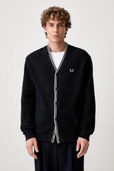 Fred Perry pamut férfi kardigán - sötétkék XL