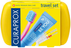 CURAPROX TravelSet utazókészlet sárga (1dbz)