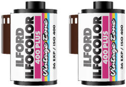 ILFORD ILFOCOLOR 400 Plus Vintage Tone 35mm 2x36 Exp