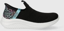 Skechers gyerek sportcipő ULTRA FLEX 3.0 COLORY WILD - fekete 37