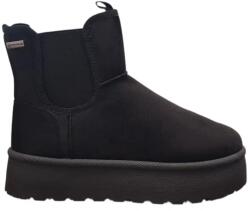 Tom Tailor 8490220004 Női téli bokacsizma fekete 40