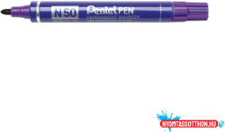 Pentel Alkoholos marker fém testű 4, 3mm kerek hegyű N50-VE Pentel Extreme lila (ORI_33857)