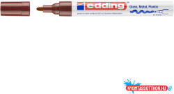 edding Lakkmarker 2-4mm, kerek Edding 750 barna (ORI_7580096007)