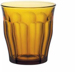 Duralex Pahare Duralex Picardie Amber, 310 ml, set de 6 bucăți, chihlimbarii Pahar