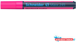 Schneider Üvegtábla marker 1-3mm, Schneider Maxx 245 rózsaszín (ORI_36364)