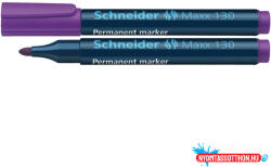 Schneider Alkoholos marker 1-4mm, vágott végű Schneider Maxx 133 lila (ORI_43458)