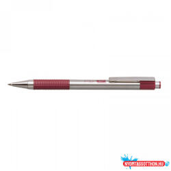 Zebra Golyóstoll 0, 7mm, bordó test, Zebra F-301, írásszín kék (ORI_2250013)