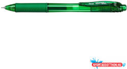 Pentel Rollertoll zselés 0, 25mm, tűhegyű BLN105-DX, Pentel EnerGelX, írásszín zöld (ORI_BLN105DX)