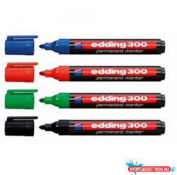 edding Alkoholos marker 1, 5-3mm, kerek Edding 300 piros (ORI_7580003001)