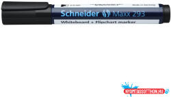Schneider Tábla- és flipchart marker 2-5mm, vágott végű Schneider Maxx 293 fekete (ORI_36355)