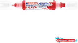 edding Akril marker 2-3mm, és 5-10mm, 3D kétvégű Edding 5400 piros (ORI_36521)