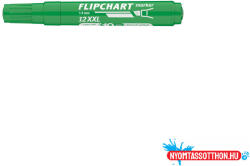 ICO Flipchart marker vízbázisú 1-4mm, vágott Artip 12XXL zöld (ORI_ARTIP12XXLZ)