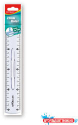 Keyroad Vonalzó 20 cm, kétoldalt skálázott, fogantyús Keyroad (ORI_38531)