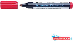 Schneider Tábla- és flipchart marker 2-3mm, kerek végű Schneider Maxx 290 piros