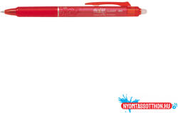Pilot Rollertoll 0, 5mm, törölhetõ Pilot Frixion Clicker, írásszín piros (ORI_BLRTFR5R)