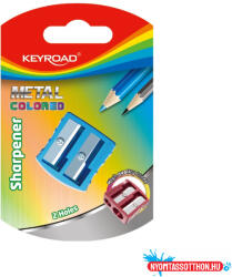 Keyroad Hegyezõ 2 lyukú fém Keyroad Metal Colourful vegyes színek