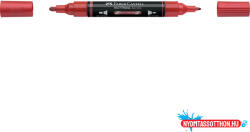 Faber-Castell Akril marker kétvégű MULTIMARK 296 Faber-Castell metál piros (ORI_68302)