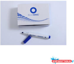 BLUERING Flipchart marker rostirón vizes vágott végű 1-4mm, Bluering(R) kék (ORI_BR895554)