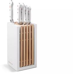 WÜSTHOF CLASSIC WHITE Bloc pentru cuțite cu 5 cuțite - versiunea Santoku